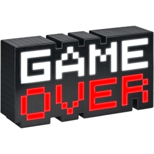 Game Over Light LED Decorative Gaming Room Light for Gamers