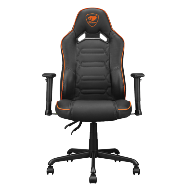 COUGAR CHAIR FUSION S ORG Ergonomic Gaming Chair, Adjustable Armrests, High-Back Design, Stylish Orange Accent - Image 2