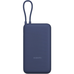 Xiaomi 33W Power Bank 20000mAh – High-Speed Portable Charger with Dual USB-A and USB-C Ports, Compact Design blue