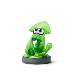 Amiibo Splatoon Inkling Squid Green