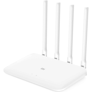 Mi Router 4C High Speed Wireless Router with 300Mbps, 4 Antennas, App Control, and Easy Setup
