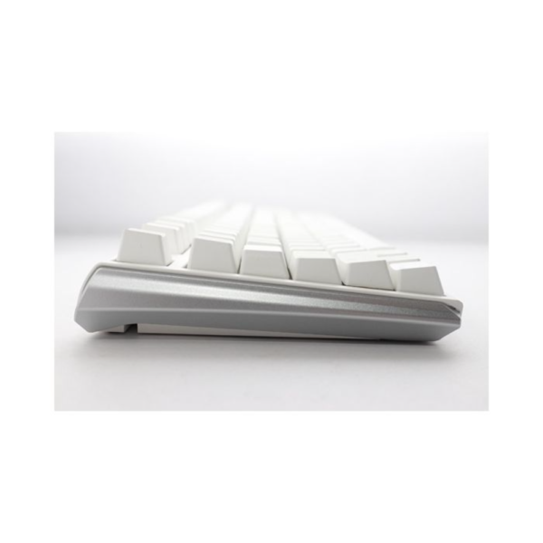 Ducky One 3 TKL Mechanical Keyboard Classic Pure White, 80% Layout, Cherry MX Blue Switches, Arabic Key Layout