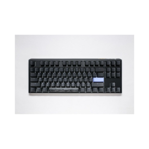Ducky One 3 TKL Mechanical Keyboard Classic Black/White, 80% Layout, Cherry MX Blue Switches, Arabic Key Layout