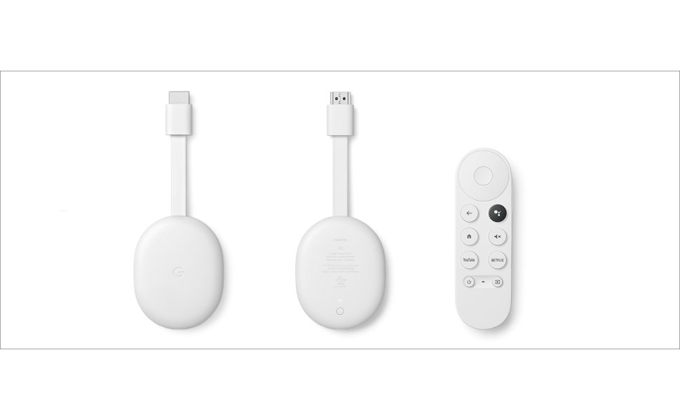 Google Chromecast with Google TV 4K Media Streamer, Google Assistant Built-In, Snow 23 Google Chromecast with Google TV 4К Media Streamer with Google Assistant - Snow