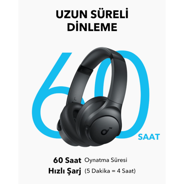 Anker Soundcore Q11i Bluetooth Headset High-Quality Sound, Comfortable Fit, Long Battery Life Black - Image 4
