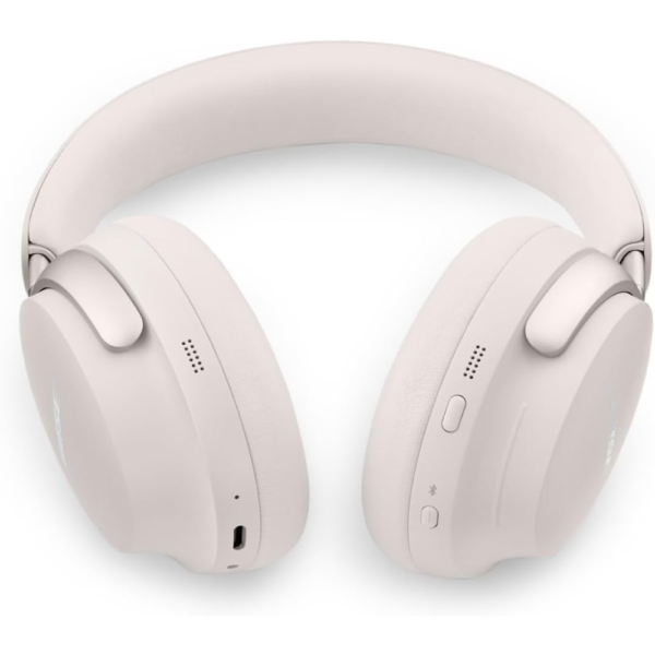 Bose QuietComfort Ultra Wireless Noise Cancelling Headphones, Spatial Audio, Over-the-Ear Headphones with Mic, 24H Battery Life, 2023, White Smoke - Image 4