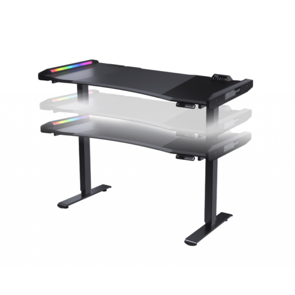 COUGAR E MARS Electrical Gaming Desk with Adjustable Height, RGB Lighting, Steel Frame - Image 3