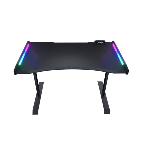 COUGAR DESK MARS120 BLK Gaming Desk Stylish and Durable Black Desk with RGB Lighting
