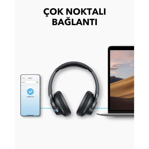 Anker Soundcore Q11i Bluetooth Headset High-Quality Sound, Comfortable Fit, Long Battery Life Black - Image 6
