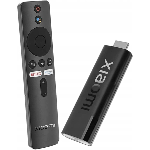 Xiaomi Mi TV Stick 4K Ultra HD Streaming Device, Android TV 11 with Google Assistant, Voice Remote, Chromecast Built-In, 2GB RAM, 8GB Storage, HDR/AV1 Support, Dual-Band Wi-Fi