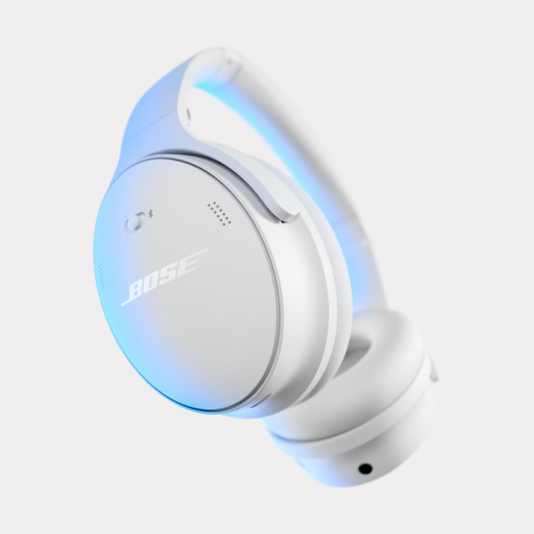 Bose QuietComfort Wireless Noise Cancelling Headphones, Bluetooth Over-Ear Headphones, 24H Battery Life, 2023, White - Image 3