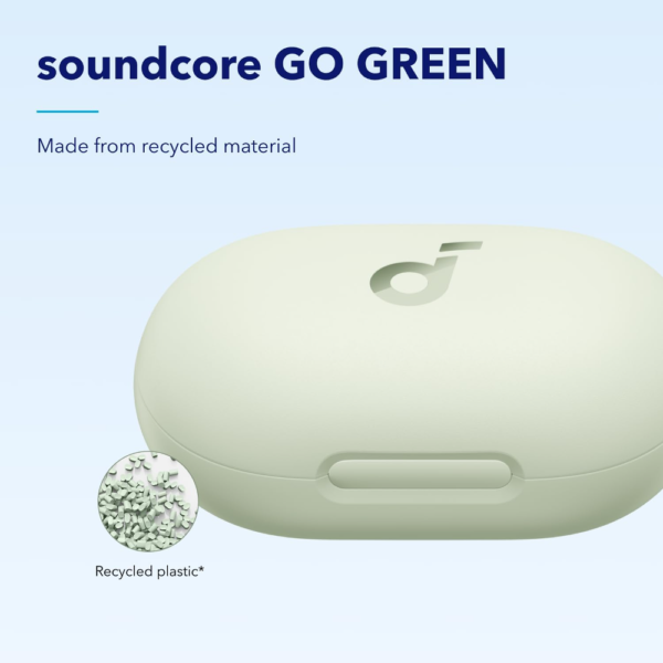 Anker Soundcore Space A40 Active Noise Cancelling Wireless Earbuds, 50H Playtime, Hi-Res Sound, Wireless Charging, Green - Image 7