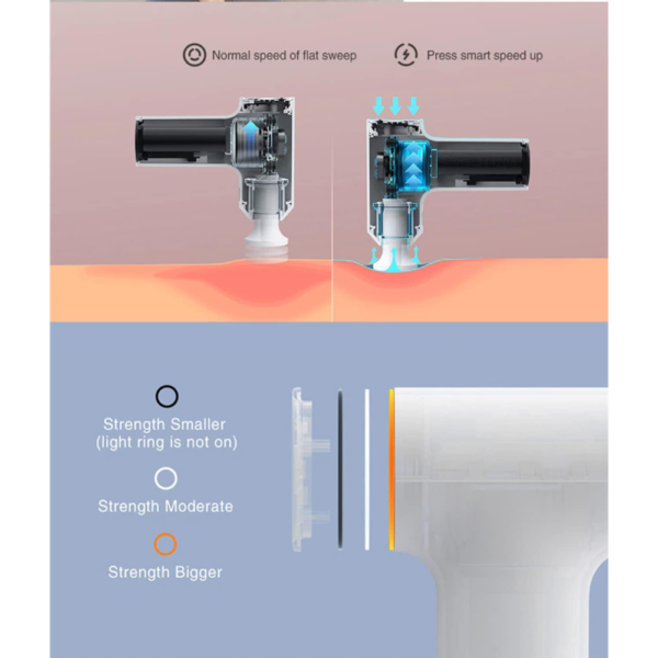 Xiaomi Massage Gun Mini, Compact and Powerful Portable Muscle Massager, Black - Image 7