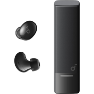Anker Soundcore A30i Noise Cancelling Earbuds, Stylish Lipstick-Shaped Design, Bluetooth 5.4 Wireless, IP54 Water-Resistant, Clear Sound, Black