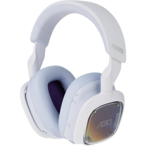 Logitech G Astro A30 LIGHTSPEED Wireless Gaming Headset, 24H Battery, Dolby Atmos, Detachable, Mic Multi-Platform (PC/PS5/Xbox/Switch), White