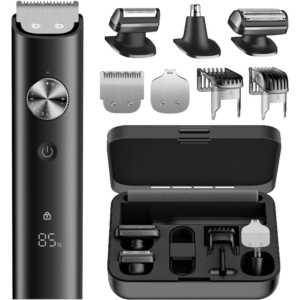 totot 6934177794308 Xiaomi Grooming Kit Pro IPX7 Waterproof Beard Trimmer for Men Black