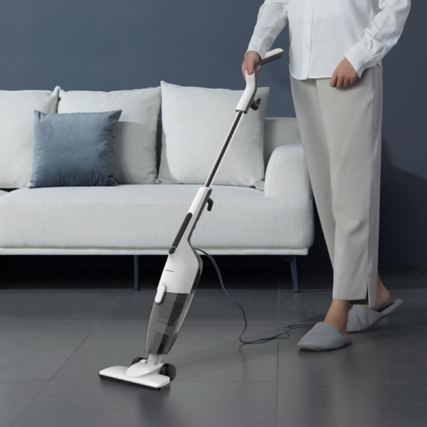 Deerma DX120C Upright Vacuum Cleaner, 3-in-1 Handheld Vacuum, 600W 16,000Pa Strong Suction, Stick Vacuum for Home Use - Image 6
