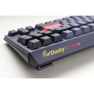 Ducky One 3 TKL Mechanical Keyboard Cosmic Blue, 80% Layout, Cherry MX Red Switches, US Key Layout
