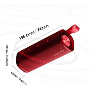 Xiaomi Sound Outdoor Bluetooth Speaker Red, Powerful Sound, 16H Battery, IP67 Waterproof red