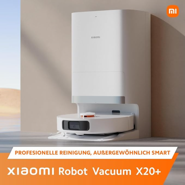 Xiaomi Robot Vacuum X20 Max White Powerful Suction & Smart Navigation - Image 4
