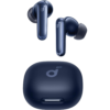 Anker Soundcore P40i Noise Cancelling Wireless Earbuds, Adaptive Noise Cancelling, 60H Playtime, Heavy Bass, 2-in-1 Case and Phone Stand, IPX5, Wireless Charging, Bluetooth 5.3, Blue