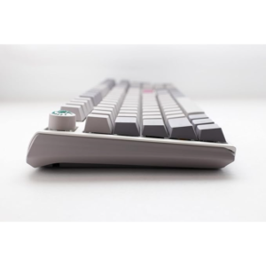 Ducky One 3 TKL Mechanical Keyboard Mist Grey, 80% Layout, Cherry MX Red Switches, US Key Layout