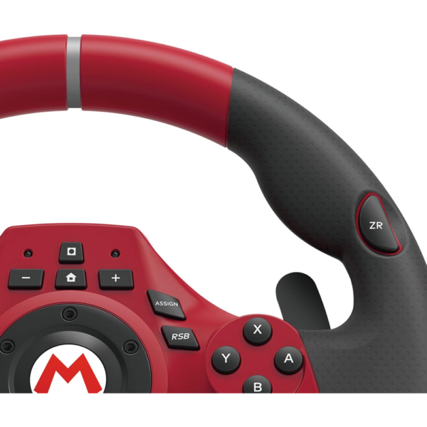 Mario Kart Racing Wheel PRO for Nintendo Switch Officially Licensed, Enhanced Grip, Easy Joy-Con Attachment, Compact Design, Perfect for Mario Kart 8 Deluxe - Image 6