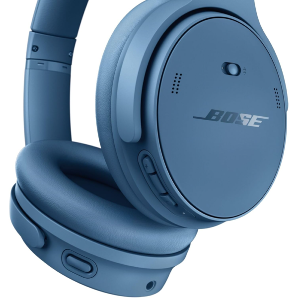 Bose QuietComfort Wireless Noise Cancelling Headphones, Bluetooth Over-Ear Headphones, 24H Battery Life, 2023, Blue Dusk - Image 6