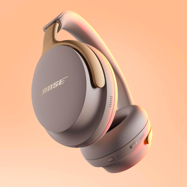 Bose QuietComfort Ultra Wireless Noise Cancelling Headphones, Spatial Audio, Over-the-Ear Headphones with Mic, 24H Battery Life, 2023, Sandstone - Image 4