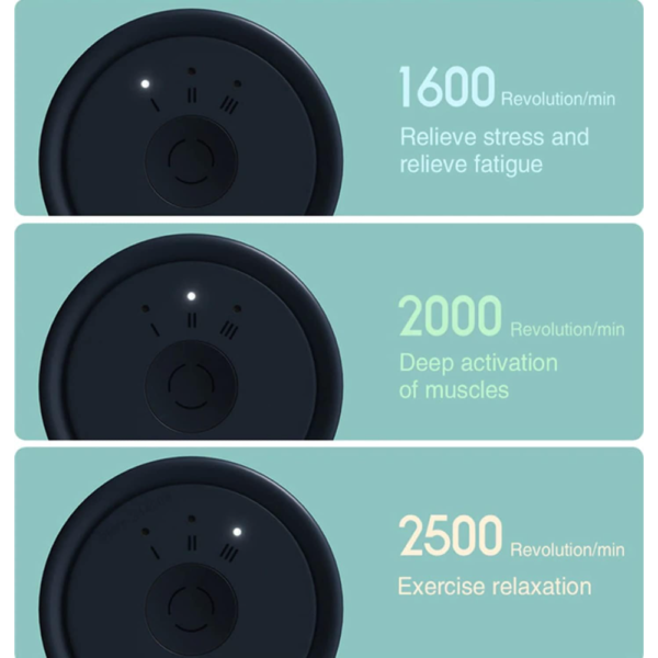 Xiaomi Massage Gun Mini, Compact and Powerful Portable Muscle Massager, Black - Image 8