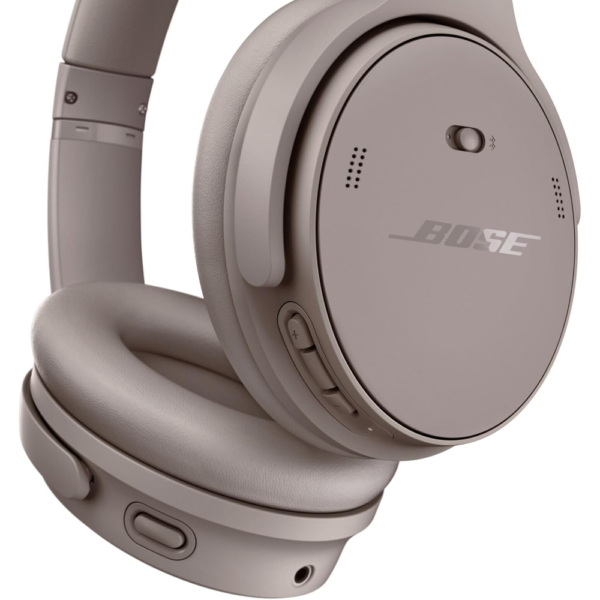 Bose QuietComfort Wireless Noise Cancelling Headphones, Bluetooth Over-Ear Headphones, 24H Battery Life, 2023, Sandstone - Image 6
