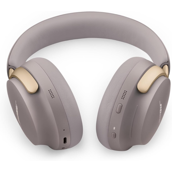 Bose QuietComfort Ultra Wireless Noise Cancelling Headphones, Spatial Audio, Over-the-Ear Headphones with Mic, 24H Battery Life, 2023, Sandstone - Image 3