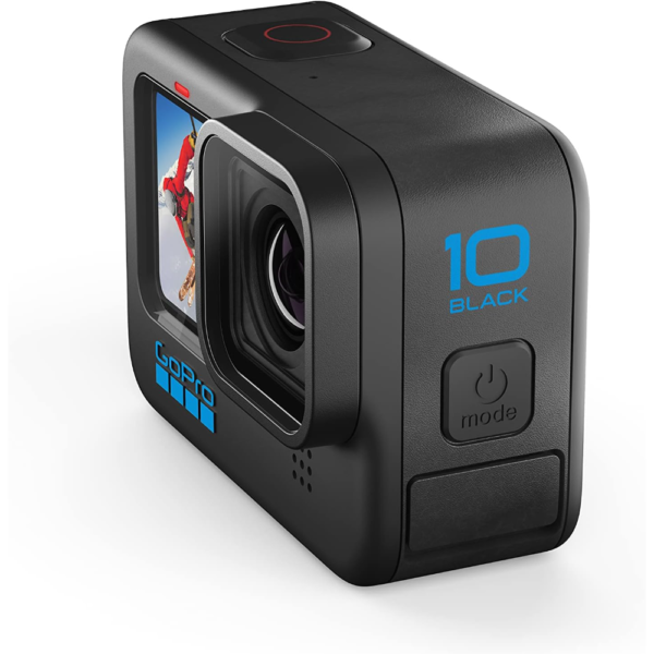 GoPro HERO10 Black Waterproof Action Camera, 5.3K Ultra HD Video, 23MP Photos, Front LCD & Touch Back, Stabilization, Live Streaming, Webcam - Image 5