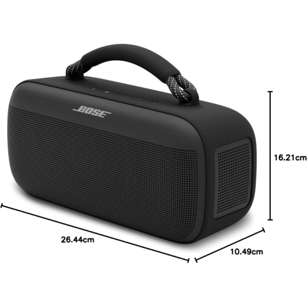 Bose SoundLink Max Portable Bluetooth Speaker, Powerful Sound, Long Battery Life, Waterproof Design, Black - Image 9