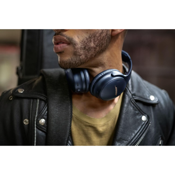 Bose QuietComfort 45 Wireless Noise Cancelling Headphones, Comfortable Fit, 24H Battery Life, Midnight Blue - Image 5