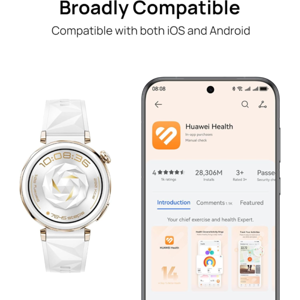 HUAWEI WATCH GT5 Pro 46mm Smartwatch 2-Week Battery, AMOLED Display, 100+ Workout Modes, SpO2/HR Monitor, GPS, BT Calling - Image 7
