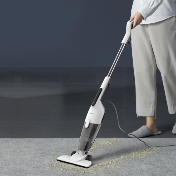 Deerma DX120C Upright Vacuum Cleaner, 3-in-1 Handheld Vacuum, 600W 16,000Pa Strong Suction, Stick Vacuum for Home Use - Image 2
