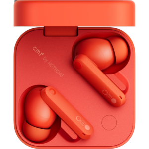 CMF BY NOTHING Buds Pro 2 Wireless Earbuds, ChatGPT Integration, Hi-RES Audio with LDAC, 50dB Hybrid Noise Cancelling, IP55 Waterproof, 43H Battery Life, 6 HD Mics, Orange