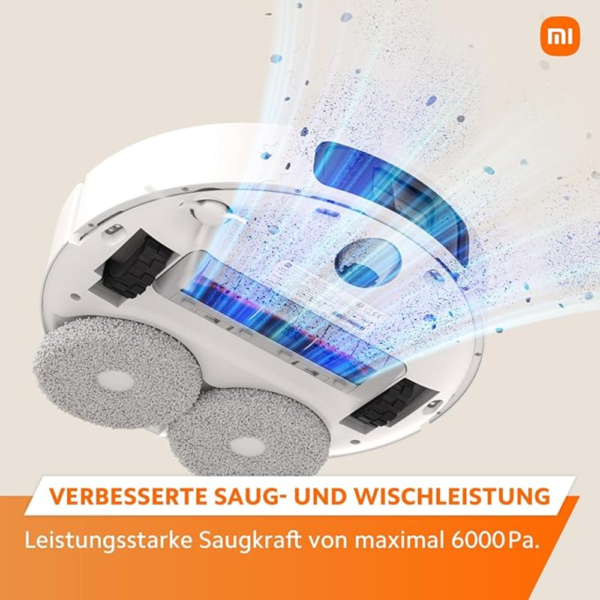 Xiaomi Robot Vacuum X20 Max White Powerful Suction & Smart Navigation - Image 5