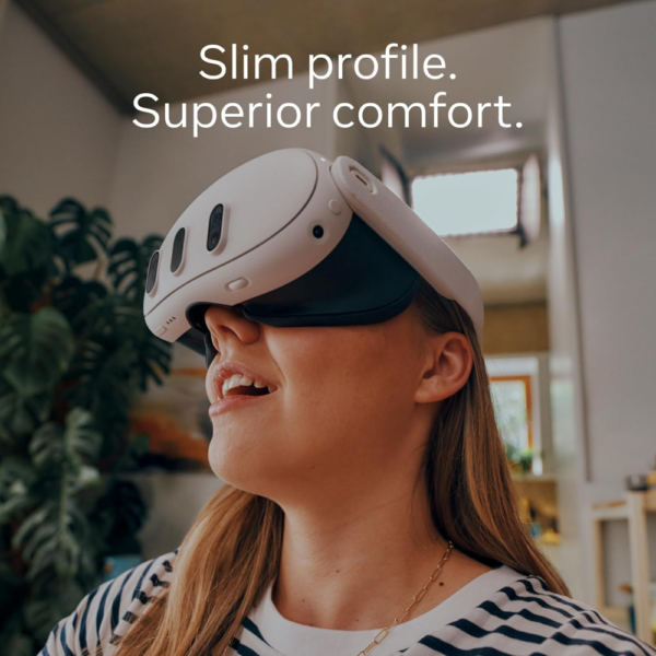 Meta Quest 3 128GB, All-in-One VR Headset with Batman: Arkham Shadow & 3-Month Meta Quest+ Trial - Image 7