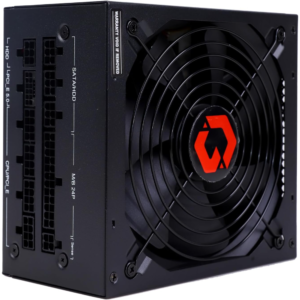 GAMEON SPY2 ATX 1000 WATTS 80 PLUS Gold Value Gaming Power Supply, Black