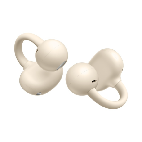 HUAWEI FreeClip Groundbreaking Aesthetic Design Feather light Wearing Open ear Listening AI Crystal Clear Call  Long Battery Life Dual Device Connections Beige - Image 4