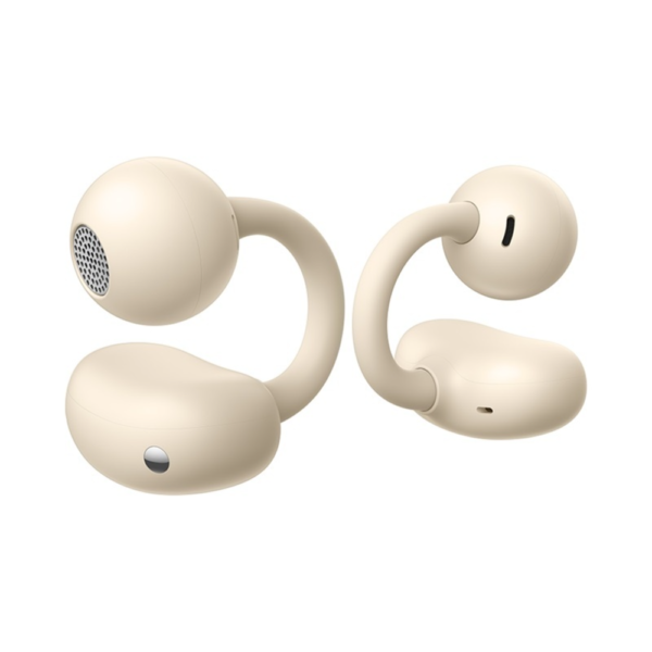 HUAWEI FreeClip Groundbreaking Aesthetic Design Feather light Wearing Open ear Listening AI Crystal Clear Call  Long Battery Life Dual Device Connections Beige - Image 3