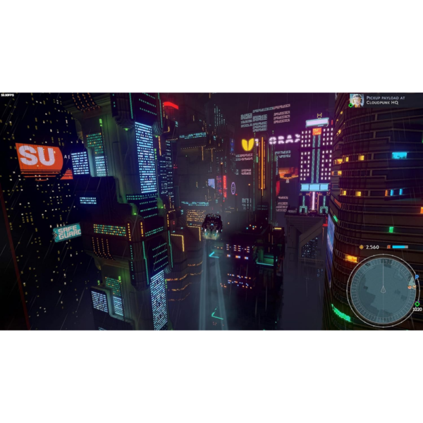 Cloudpunk for PlayStation 5 Futuristic Open-World Adventure with Stunning Visuals and Immersive Story - Image 2