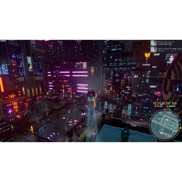 Cloudpunk for PlayStation 5 Futuristic Open-World Adventure with Stunning Visuals and Immersive Story - Image 5