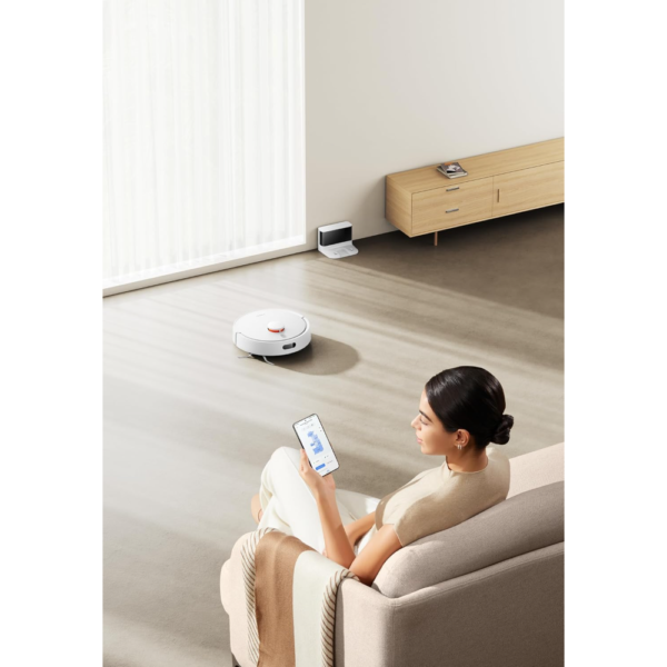 Xiaomi Robot Vacuum S20, Tiny, Smart, and Powerful Cleaning Robot, Compact Design with Advanced Features, White - Image 2
