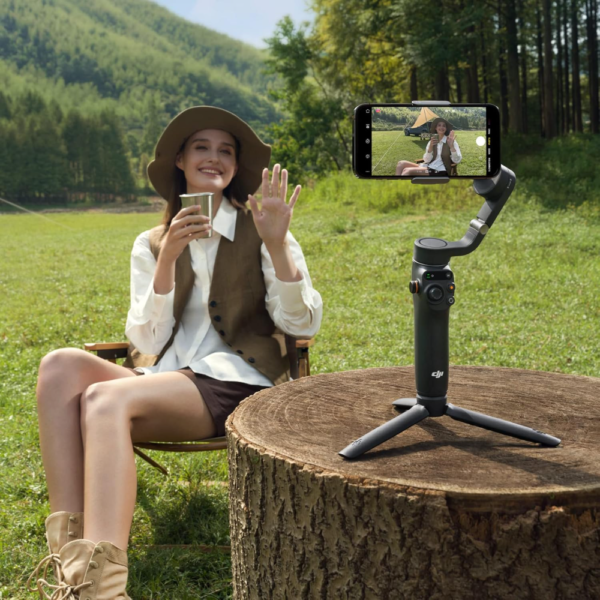DJI Osmo Mobile 6 Gimbal Stabilizer for Smartphones, 3-Axis Stabilization, Built-In Extension Rod, Object Tracking, Portable & Foldable, Slate Gray - Image 5