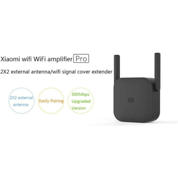 Xiaomi Wi Fi Range Extender Pro Signal Booster for Seamless Coverage, 300Mbps, Dual External Antennas