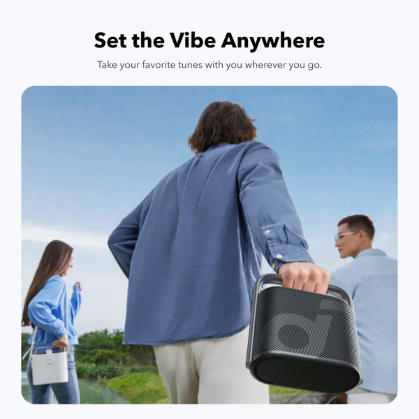 Anker Soundcore Motion X500 Portable Bluetooth Speaker, High-Resolution Wireless Sound, 3 Drivers, Blue - Image 5