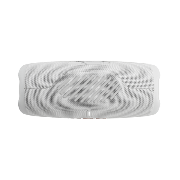 JBL Charge 5 Portable Bluetooth Speaker, Built-In Powerbank, Pro Sound, Dual Bass Radiators, 20H Battery, IP67 Waterproof, Dustproof, White - Image 6